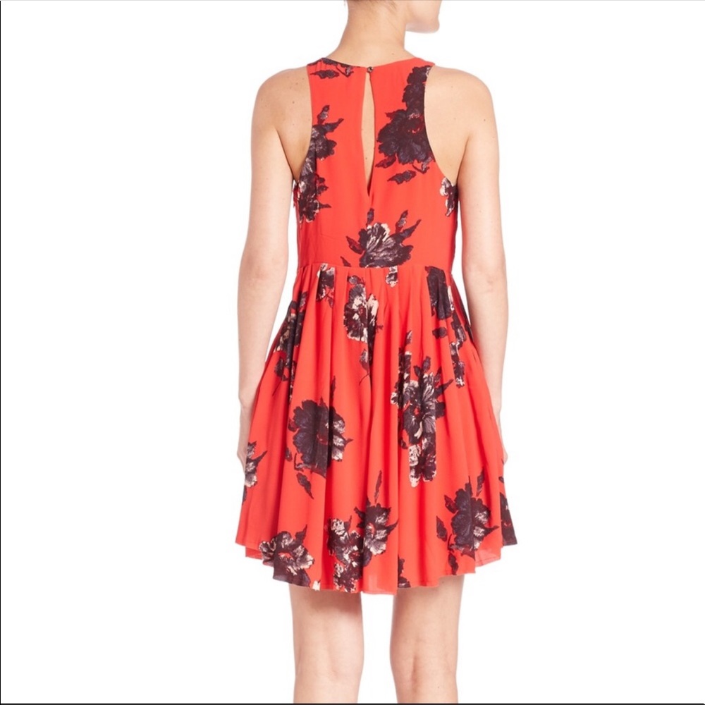 NWOT Free People Flutterby Floral Dress - Picture 3 of 6